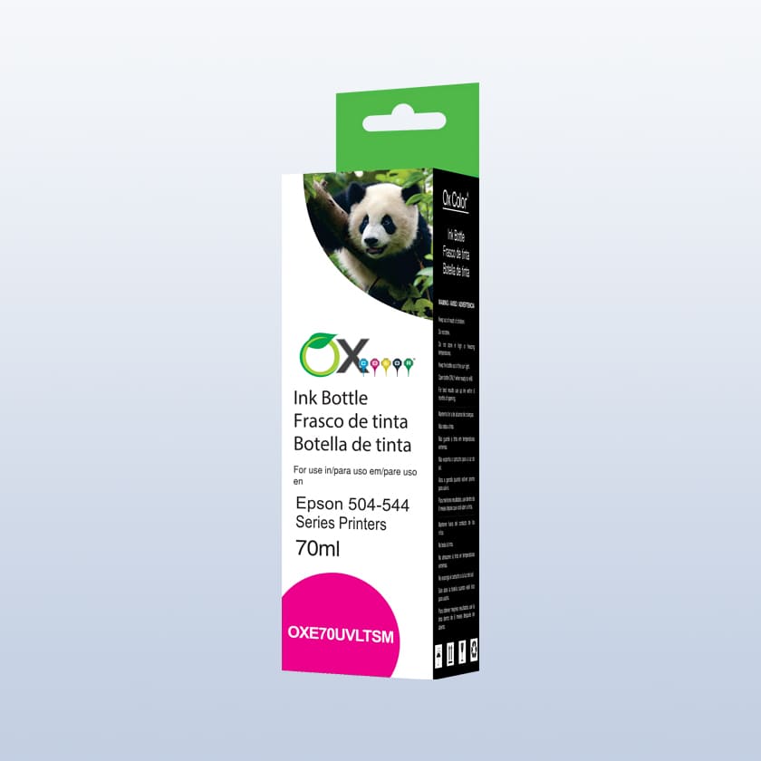 Tinta Compatible para Epson T544/504 UV Magenta 70ml