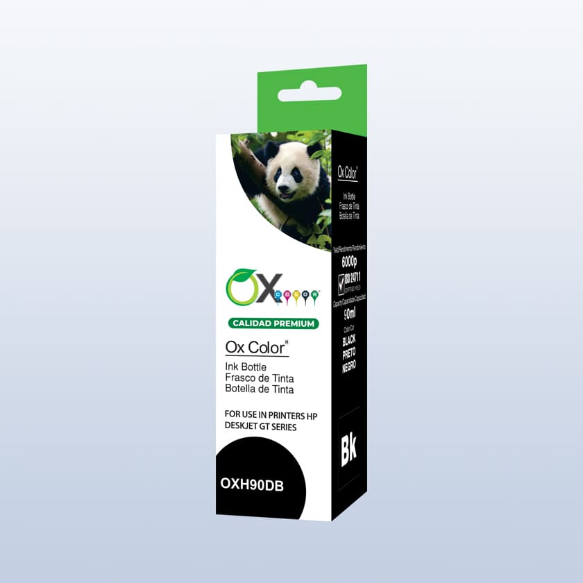Tinta Compatible para HP GT51/GT52 UV Black